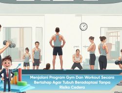 Menjalani Program Gym dan Workout Secara Bertahap agar Tubuh Beradaptasi Tanpa Risiko Cedera