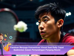Panduan Menjaga Konsentrasi Visual Saat Rally Cepat Badminton Dalam Pertandingan Panjang Resmi