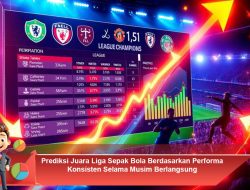 Prediksi Juara Liga Sepak Bola Berdasarkan Performa Konsisten Selama Musim Berlangsung