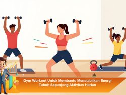 Gym Workout Untuk Membantu Menstabilkan Energi Tubuh Sepanjang Aktivitas Harian