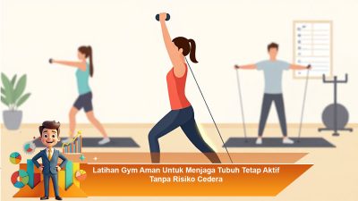 Latihan Gym Aman Untuk Menjaga Tubuh Tetap Aktif Tanpa Risiko Cedera