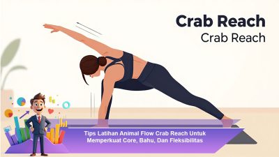 Tips Latihan Animal Flow Crab Reach Untuk Memperkuat Core, Bahu, Dan Fleksibilitas