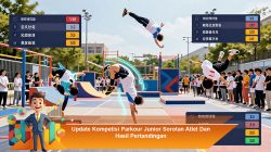 Update Kompetisi Parkour Junior: Sorotan Atlet dan Hasil Pertandingan
