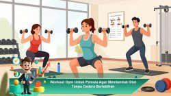 Workout Gym Untuk Pemula Agar Membentuk Otot Tanpa Cedera Berlebihan