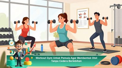 Workout Gym Untuk Pemula Agar Membentuk Otot Tanpa Cedera Berlebihan