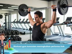 Workout Gym Konsisten Meningkatkan Performa Fisik