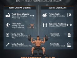 Cara Efektif Meningkatkan Kekuatan Angkatan Bench Press Bagi Fitness Enthusiast Level Menengah