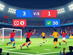 Hasil Akhir Pertandingan Sepak Bola Malam Ini