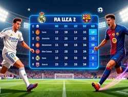 Klasemen Terbaru Liga Spanyol: Persaingan Sengit Real Madrid dan Barcelona
