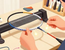 Panduan Lengkap Cara Memasang Senar Raket Badminton Sendiri Dengan Hasil Sangat Rapi