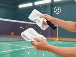 Tips Memilih Grip Handuk Bagi Pemain Yang Memiliki Telapak Tangan Basah